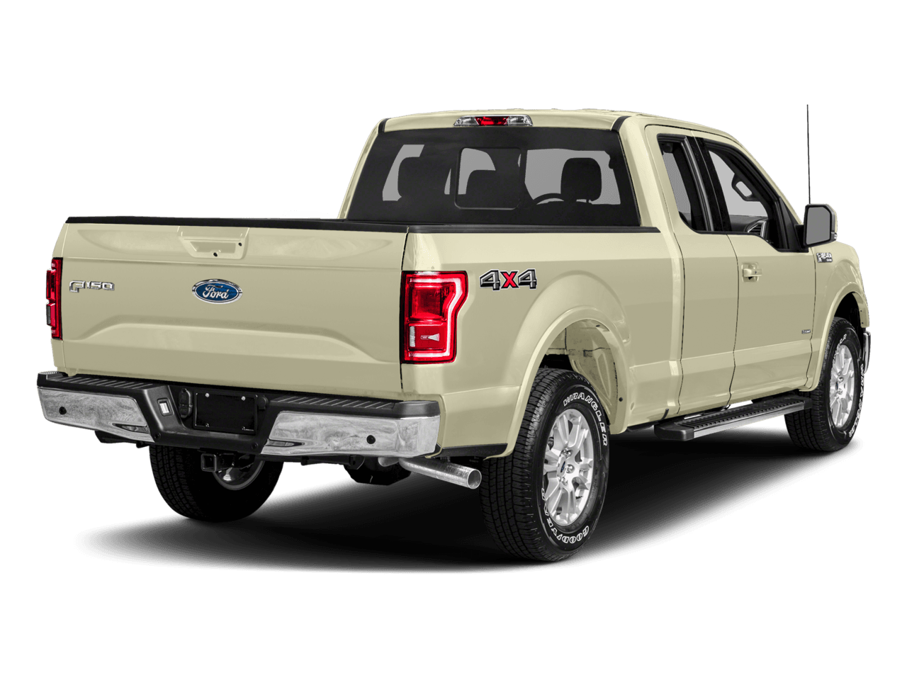 2017 Ford F-150 Lariat 2WD SuperCab 6.5' Box - Rear 3/4, facing to the right