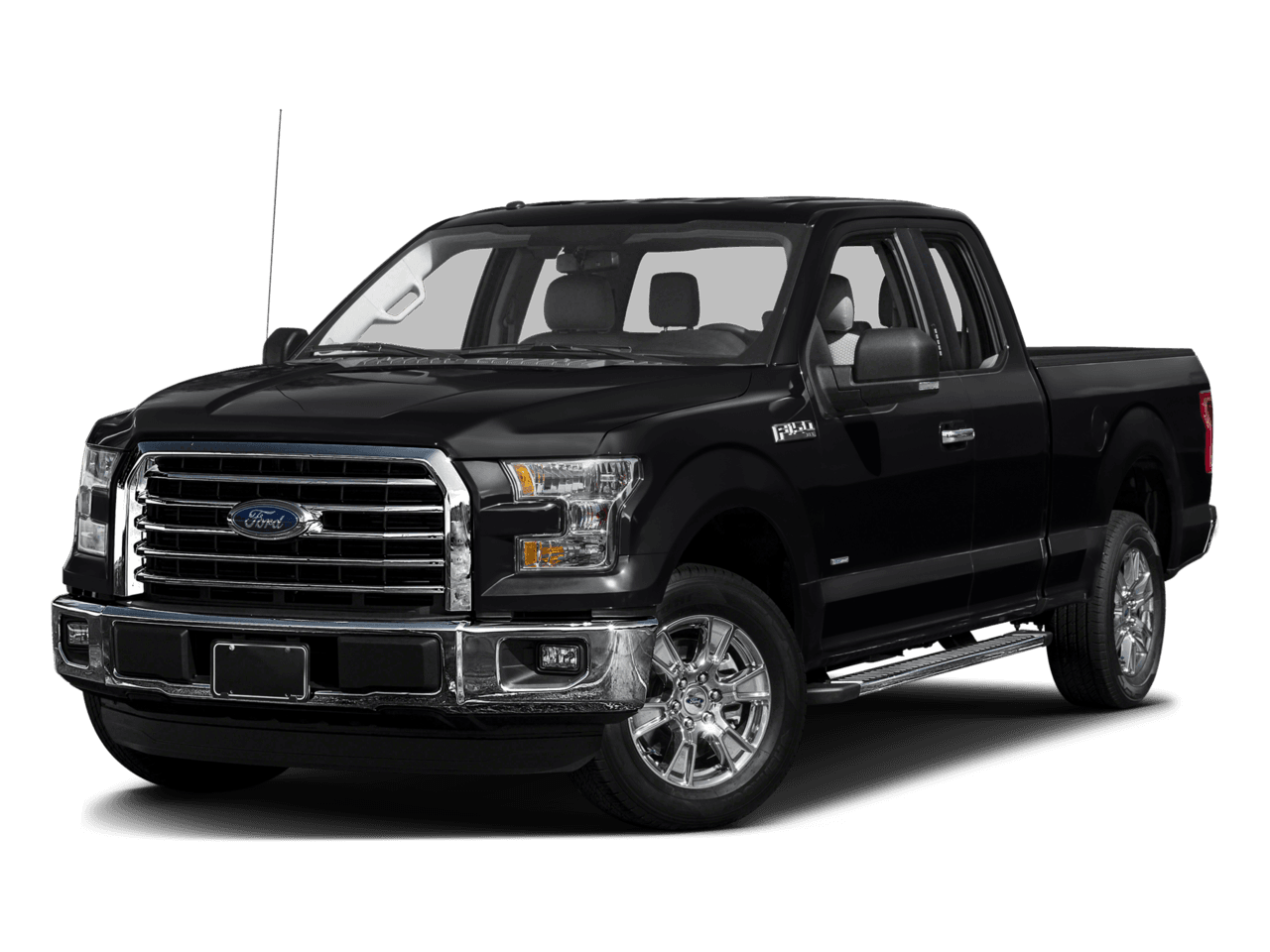 2017 Ford F-150 XLT 4WD SuperCab 6.5' Box - Front 3/4, facing to the left