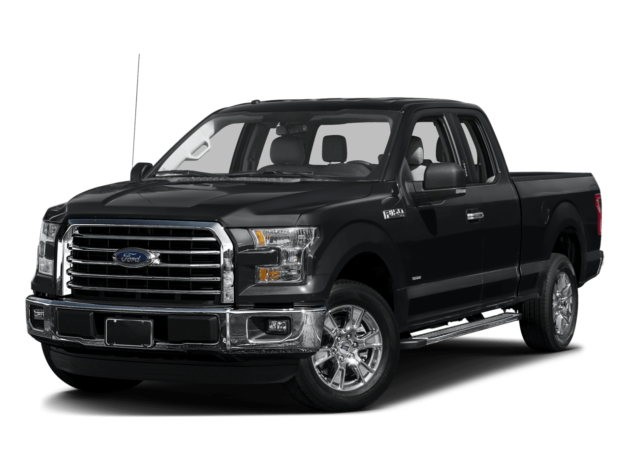 2017 Ford F-150 XLT 4WD SuperCab 6.5' Box - Front 3/4, facing to the left