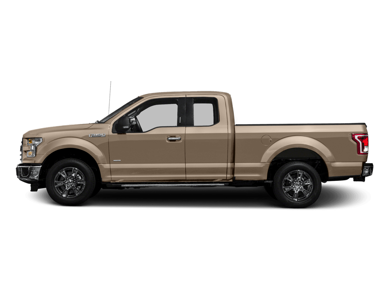 2017 Ford F-150 XLT 4WD SuperCab 6.5' Box - Profile, facing to the left
