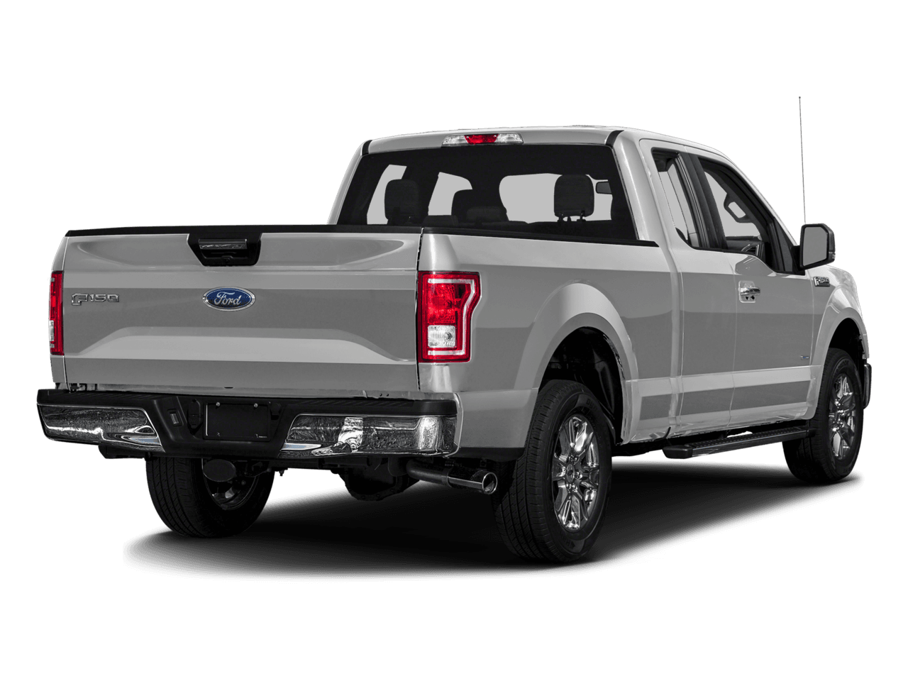 2017 Ford F-150 XLT 4WD SuperCab 6.5' Box - Rear 3/4, facing to the right