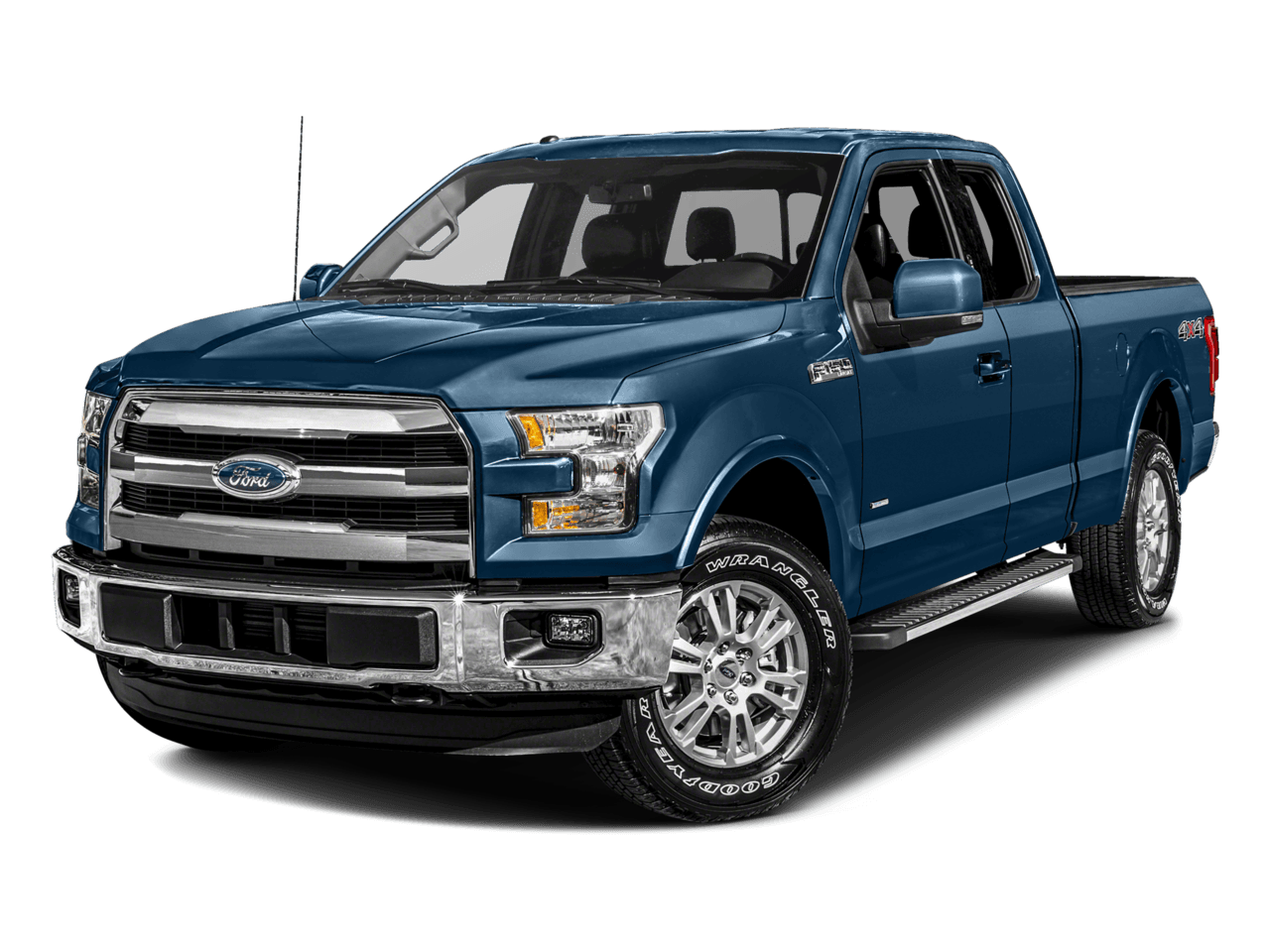 2017 Ford F-150 Lariat 4WD SuperCab 6.5' Box - Front 3/4, facing to the left
