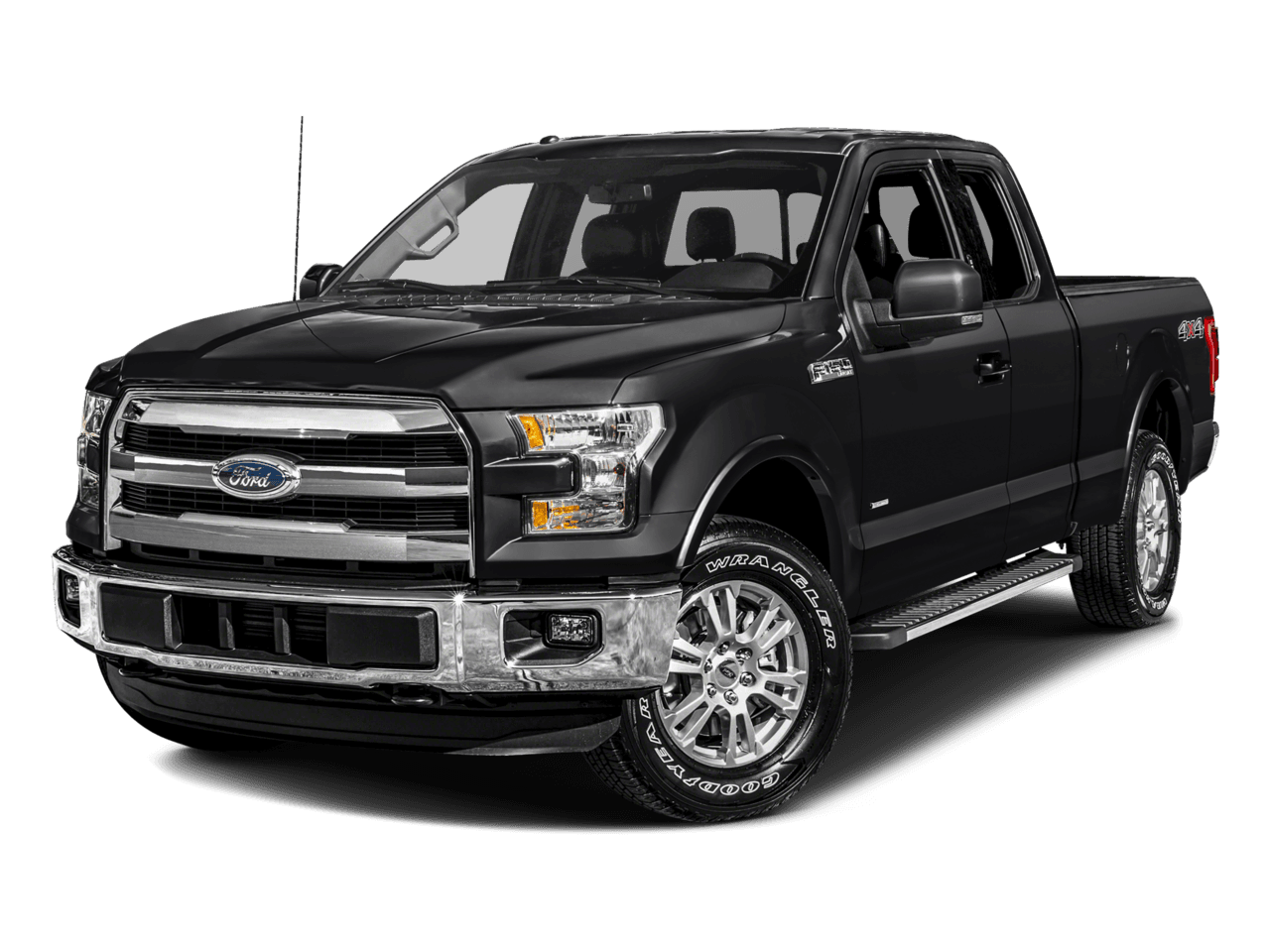 2017 Ford F-150 Lariat 4WD SuperCab 6.5' Box - Front 3/4, facing to the left