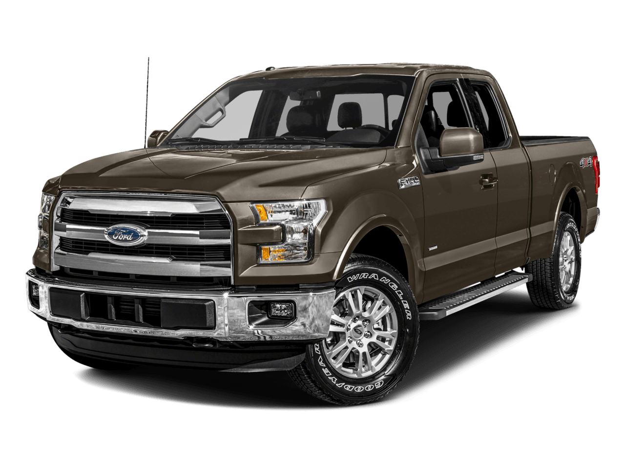 2017 Ford F-150 Lariat 4WD SuperCab 6.5' Box - Front 3/4, facing to the left