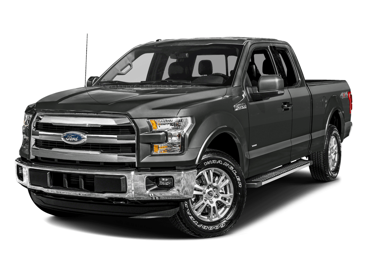 2017 Ford F-150 Lariat 4WD SuperCab 6.5' Box - Front 3/4, facing to the left