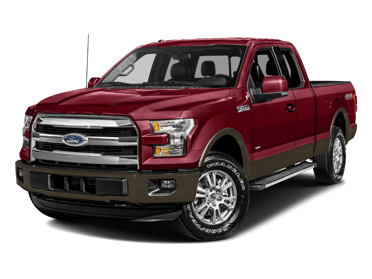 2017 Ford F-150 Lariat 4WD SuperCab 6.5' Box - Front 3/4, facing to the left