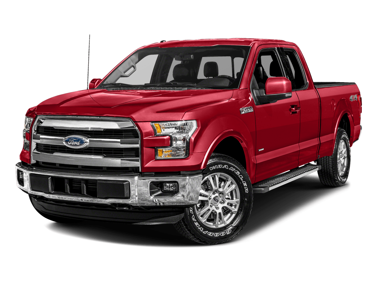2017 Ford F-150 Lariat 4WD SuperCab 6.5' Box - Front 3/4, facing to the left