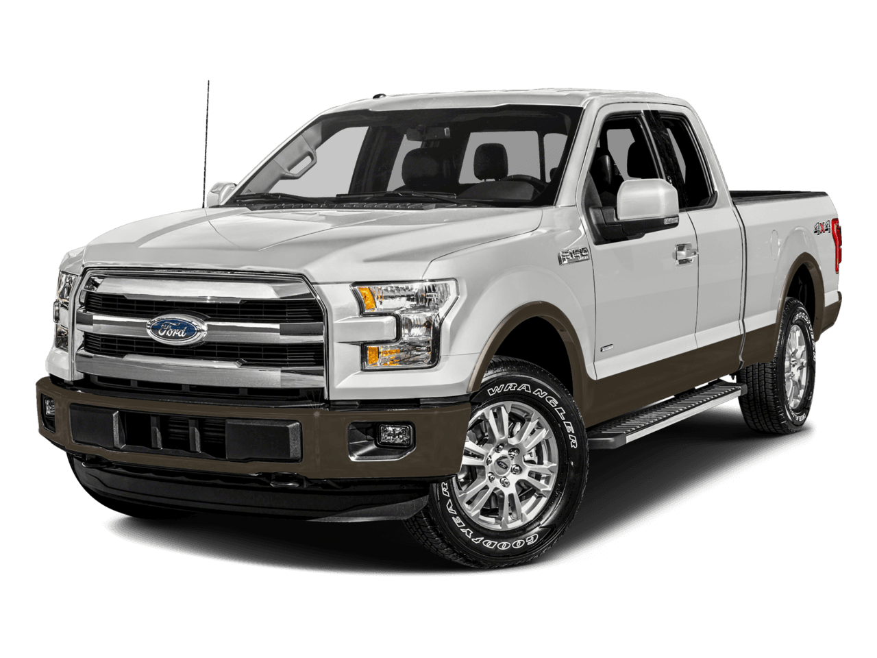 2017 Ford F-150 Lariat 4WD SuperCab 6.5' Box - Front 3/4, facing to the left