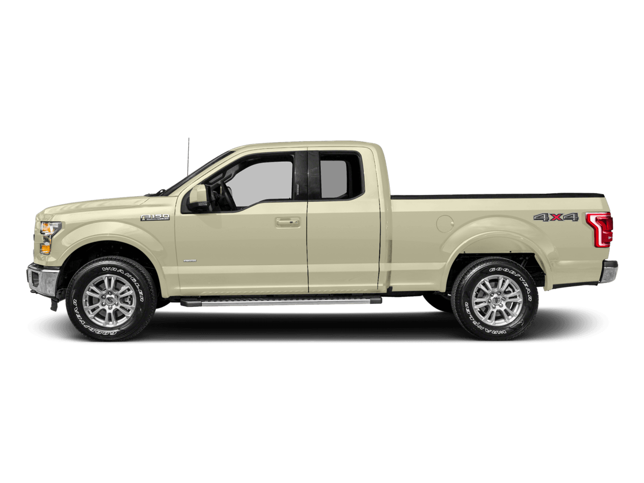 2017 Ford F-150 Lariat 4WD SuperCab 6.5' Box - Profile, facing to the left