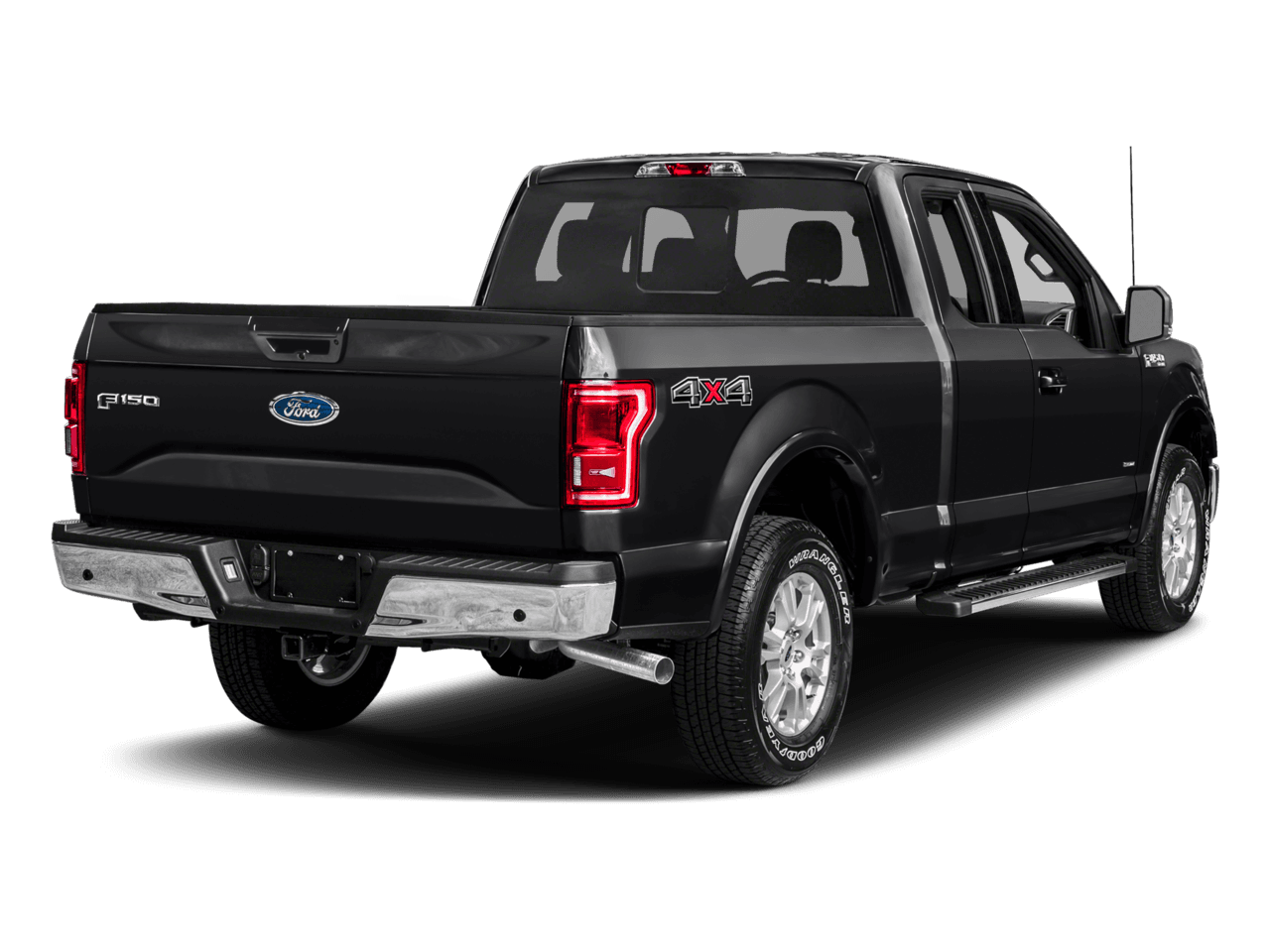 2017 Ford F-150 Lariat 4WD SuperCab 6.5' Box - Rear 3/4, facing to the right