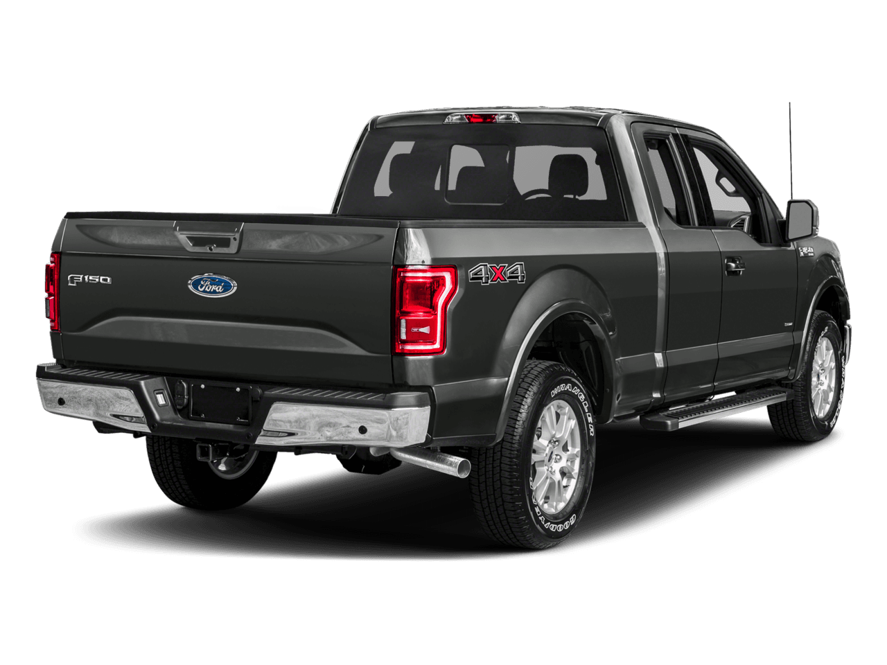2017 Ford F-150 Lariat 4WD SuperCab 6.5' Box - Rear 3/4, facing to the right