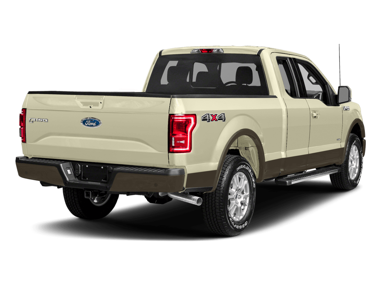 2017 Ford F-150 Lariat 4WD SuperCab 6.5' Box - Rear 3/4, facing to the right