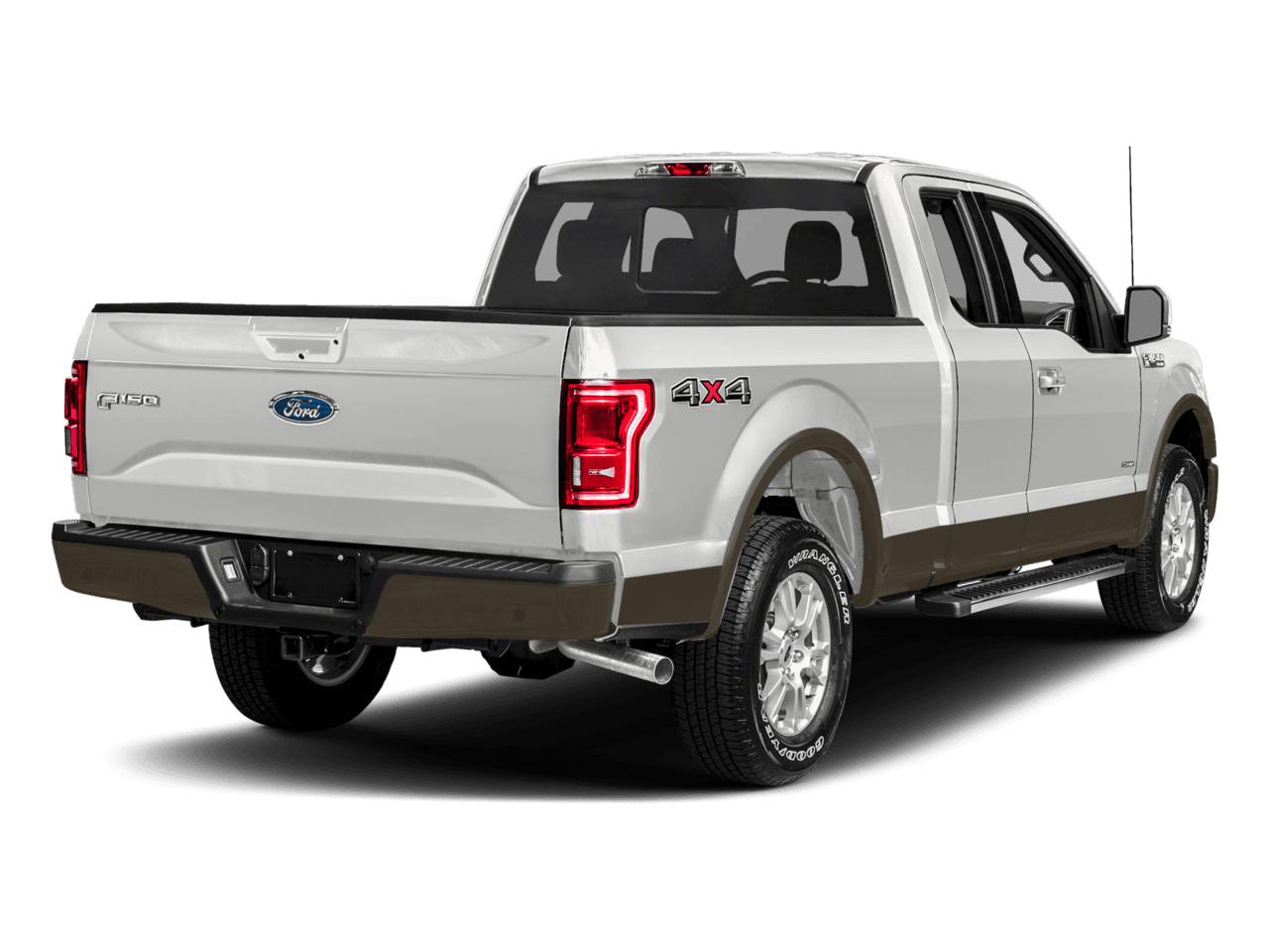 2017 Ford F-150 Lariat 4WD SuperCab 6.5' Box - Rear 3/4, facing to the right