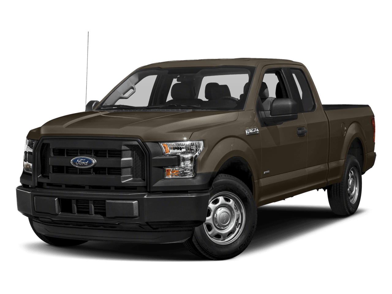 2017 Ford F-150 XL 2WD SuperCab 8' Box - Front 3/4, facing to the left