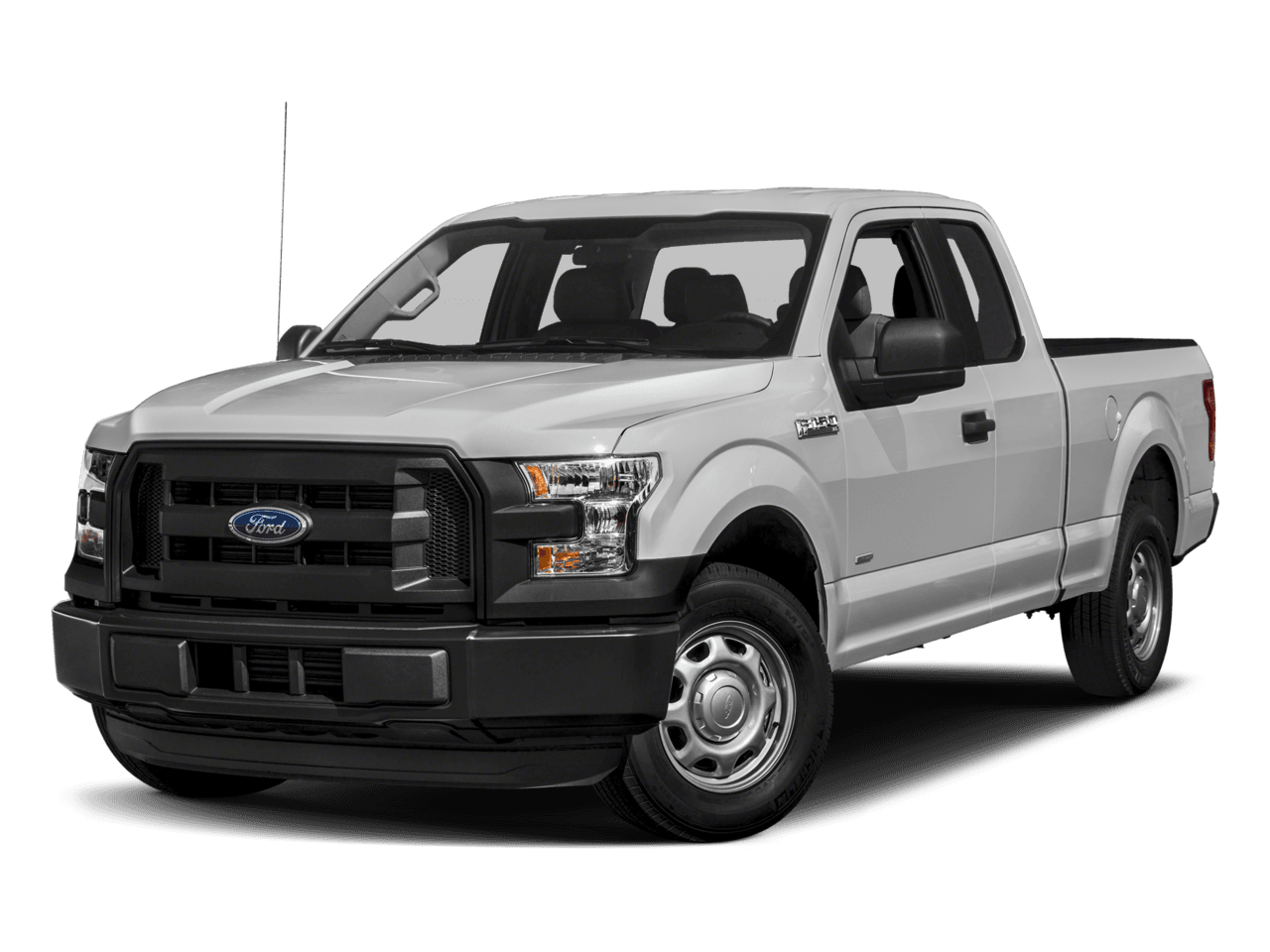 2017 Ford F-150 XL 2WD SuperCab 8' Box - Front 3/4, facing to the left
