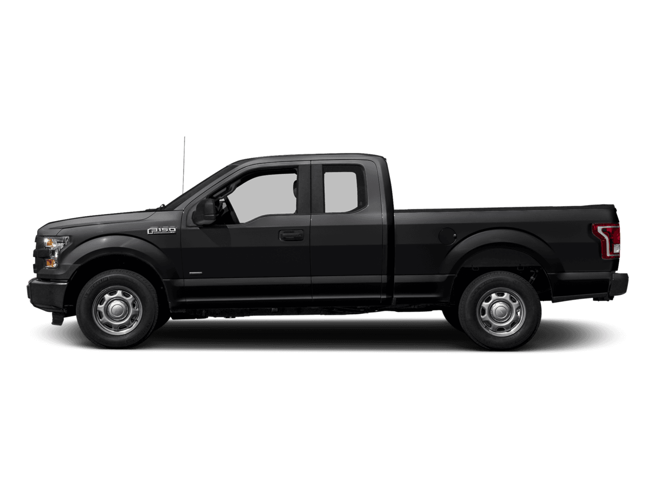 2017 Ford F-150 XL 2WD SuperCab 8' Box - Profile, facing to the left