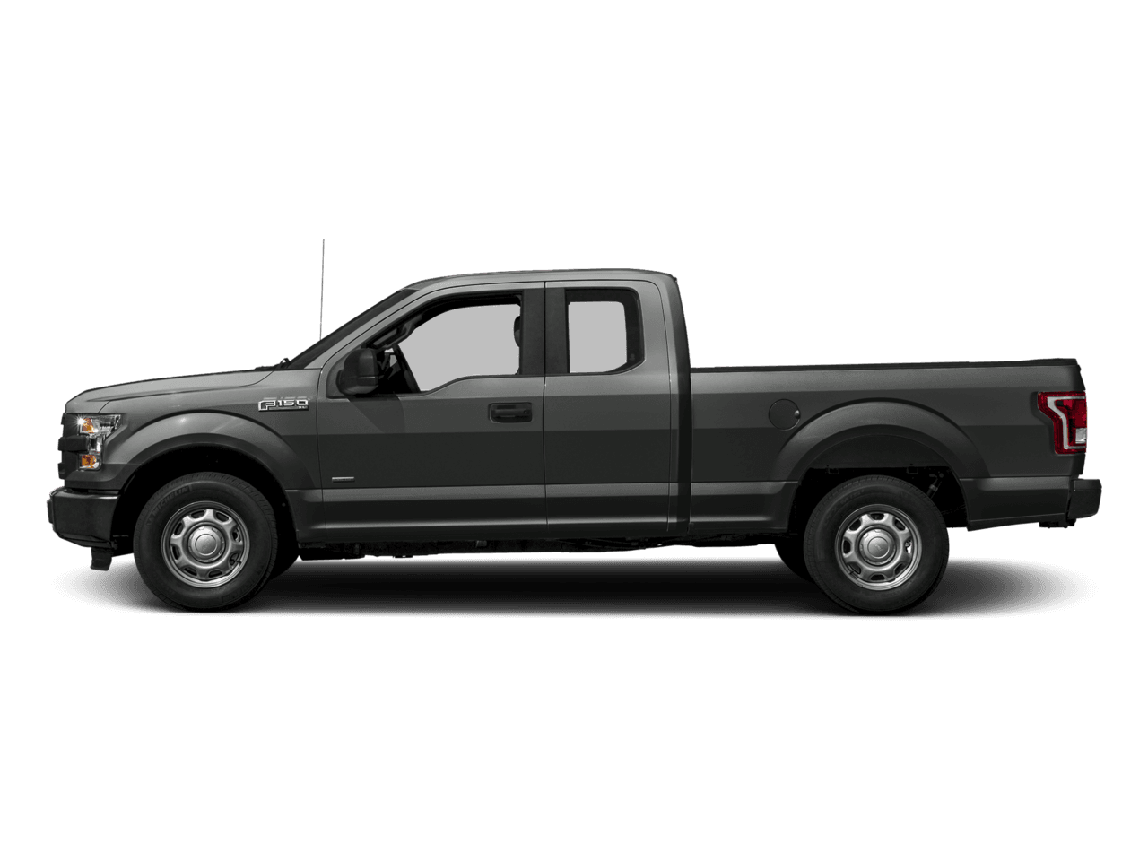 2017 Ford F-150 XL 2WD SuperCab 8' Box - Profile, facing to the left