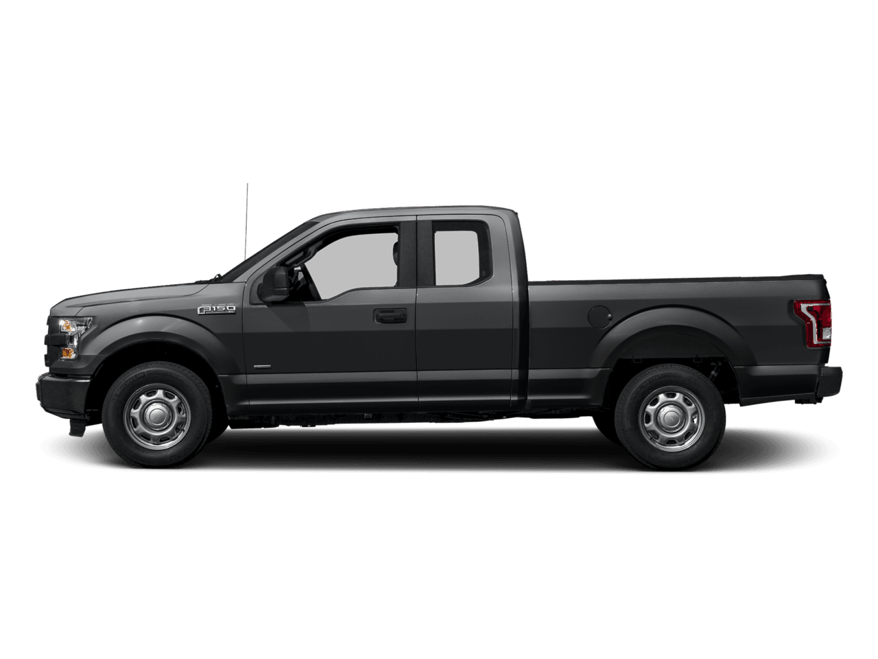2017 Ford F-150 XL 2WD SuperCab 8' Box - Profile, facing to the left