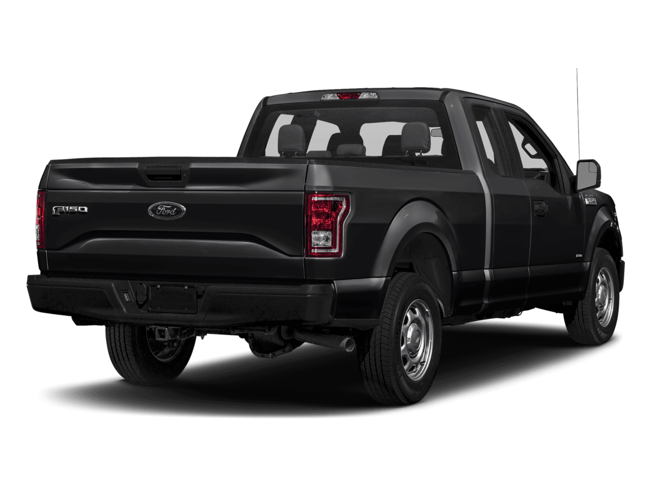 2017 Ford F-150 XL 2WD SuperCab 8' Box - Rear 3/4, facing to the right