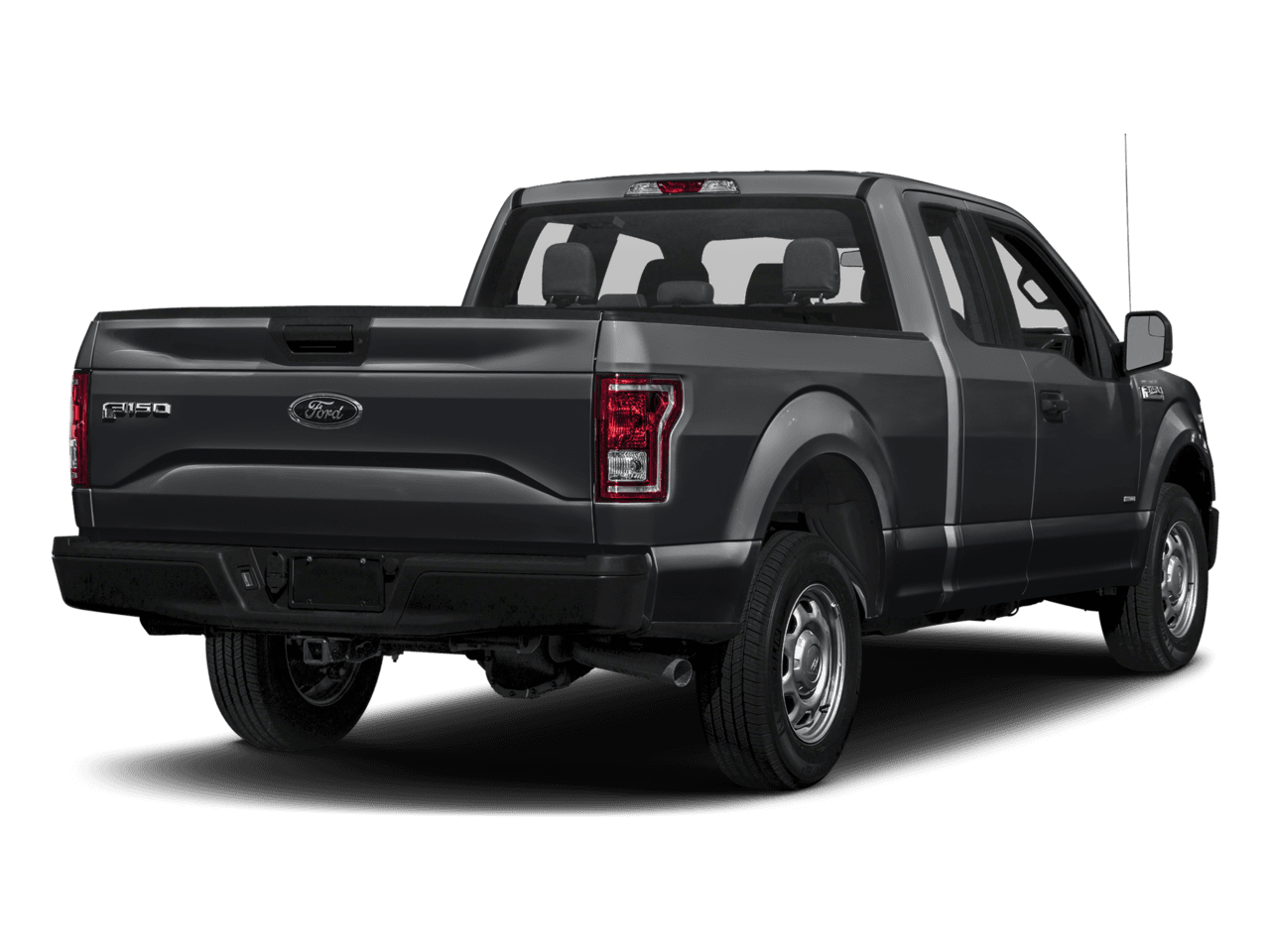 2017 Ford F-150 XL 2WD SuperCab 8' Box - Rear 3/4, facing to the right