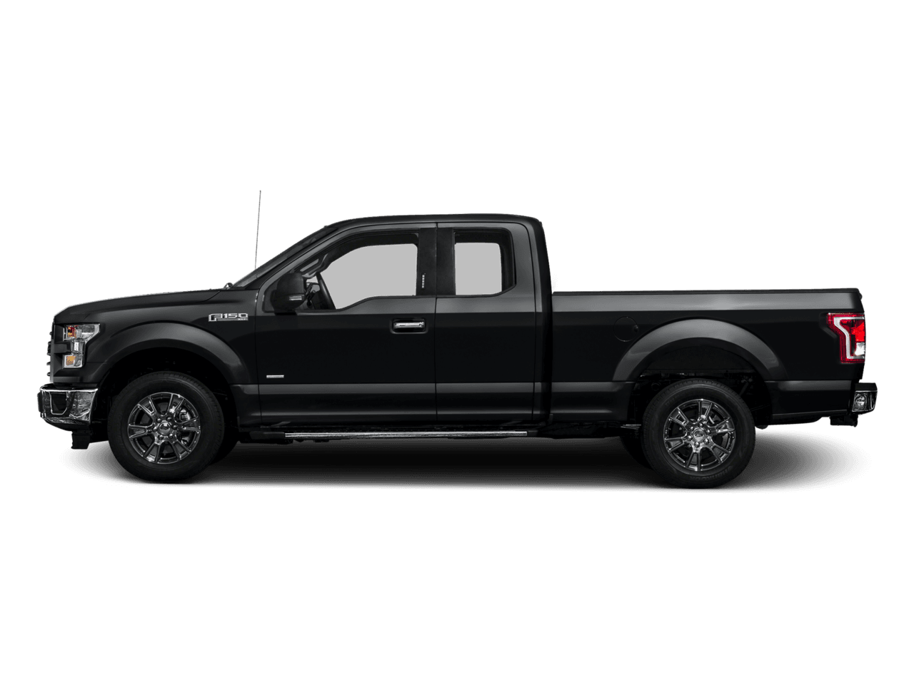 2017 Ford F-150 XLT 2WD SuperCab 8' Box - Profile, facing to the left