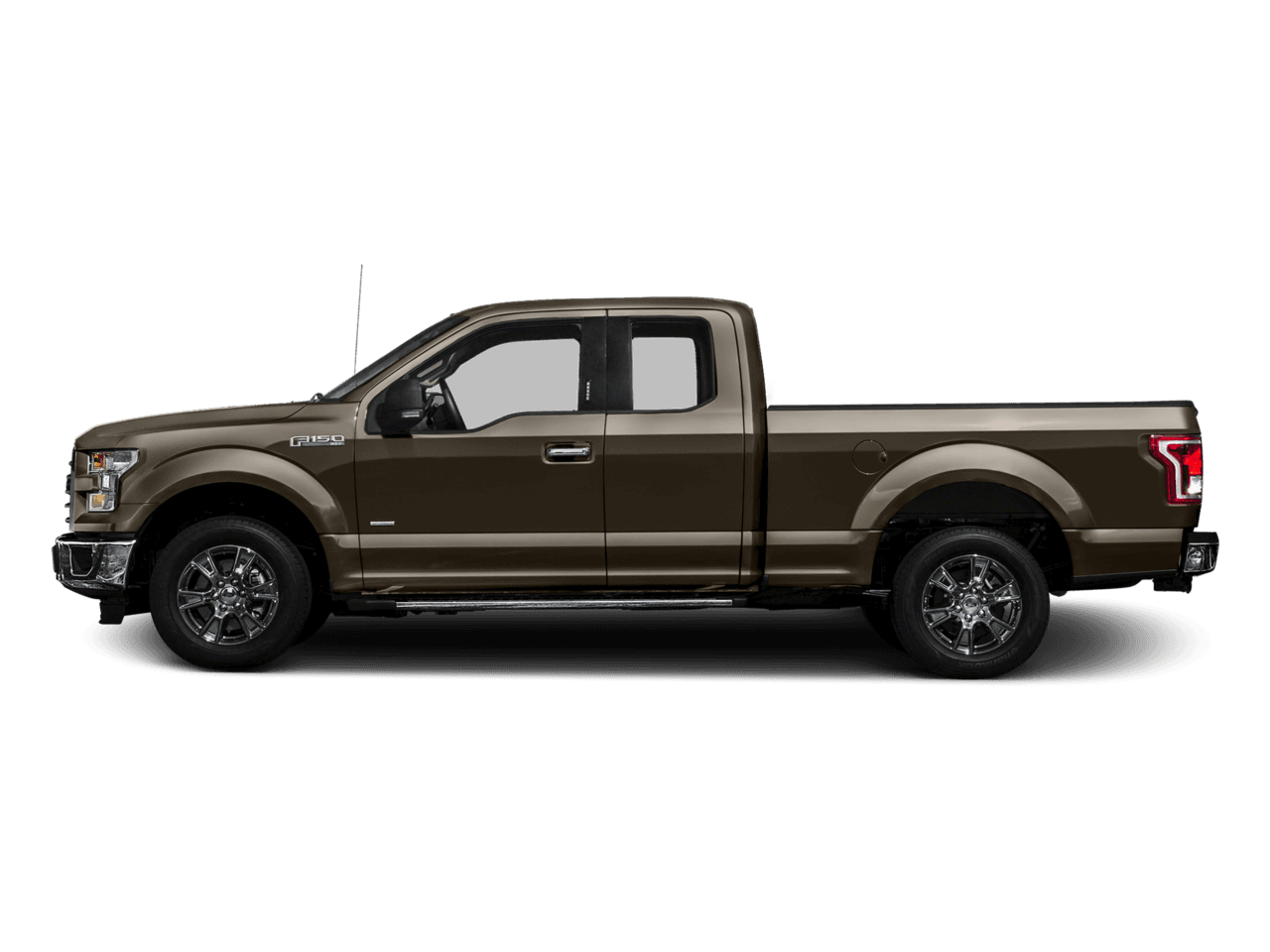2017 Ford F-150 XLT 4WD SuperCab 8' Box - Profile, facing to the left