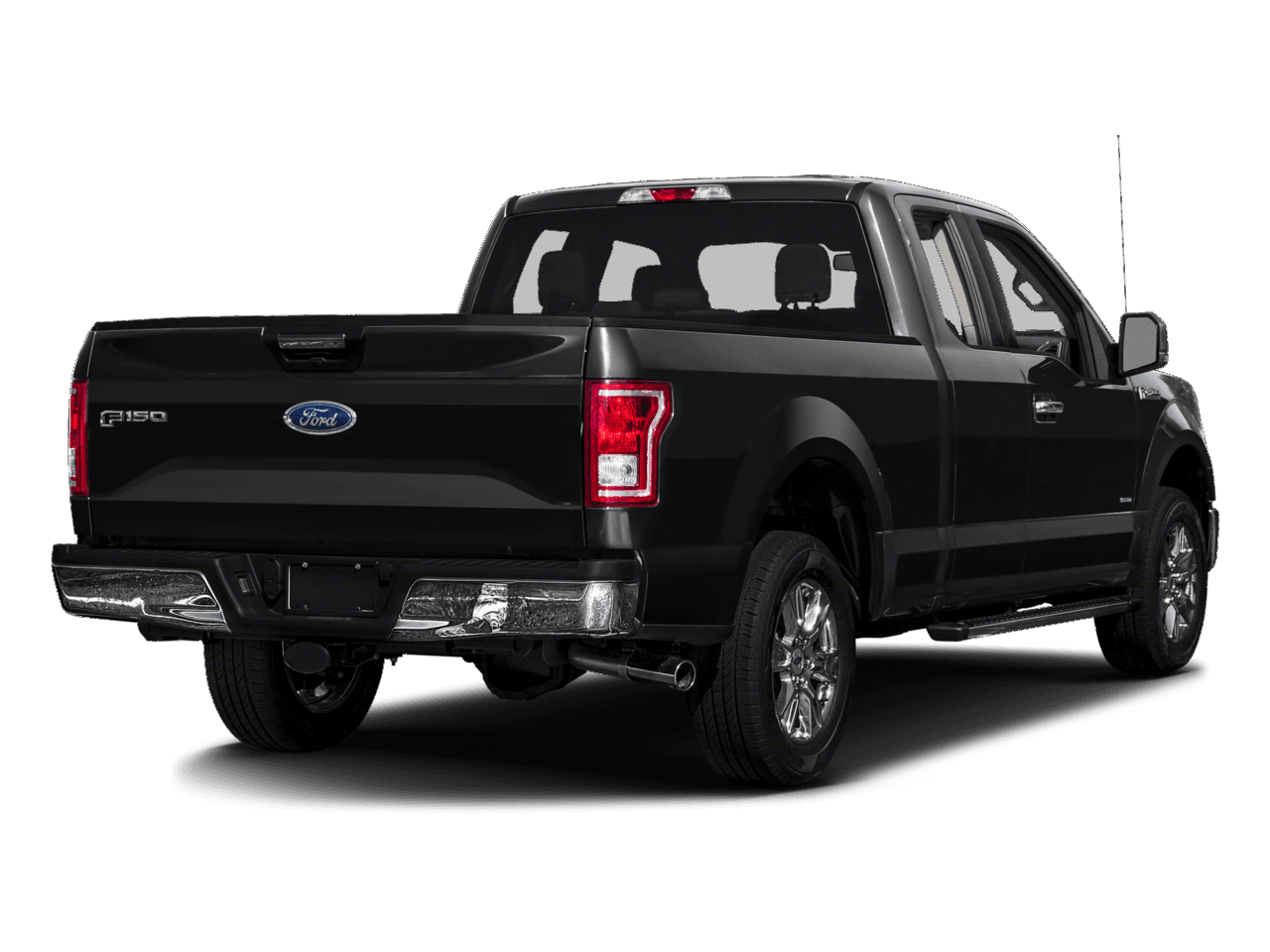 2017 Ford F-150 XLT 4WD SuperCab 8' Box - Rear 3/4, facing to the right