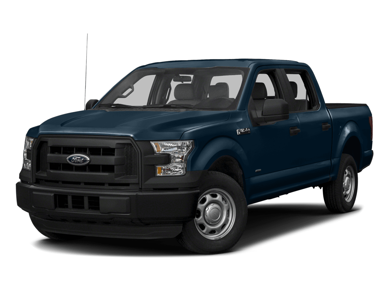 2017 Ford F-150 XL 2WD SuperCrew 5.5' Box - Front 3/4, facing to the left