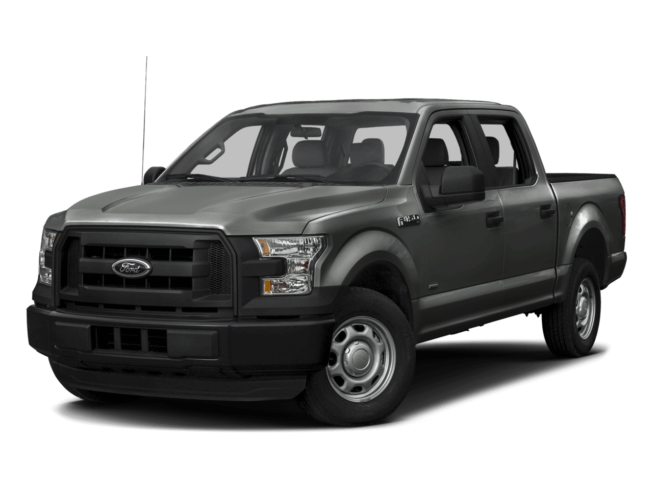 2017 Ford F-150 XL 2WD SuperCrew 5.5' Box - Front 3/4, facing to the left