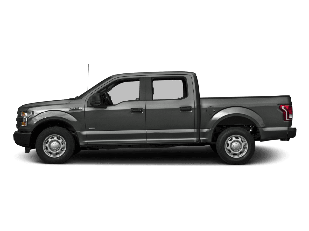 2017 Ford F-150 XL 2WD SuperCrew 5.5' Box - Profile, facing to the left