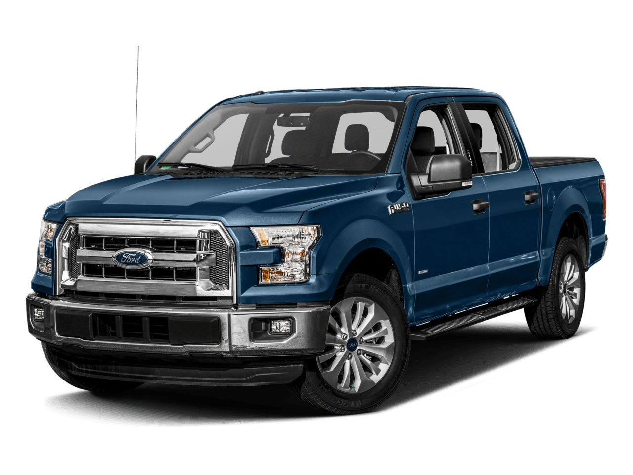 2017 Ford F-150 XLT 2WD SuperCrew 5.5' Box - Front 3/4, facing to the left