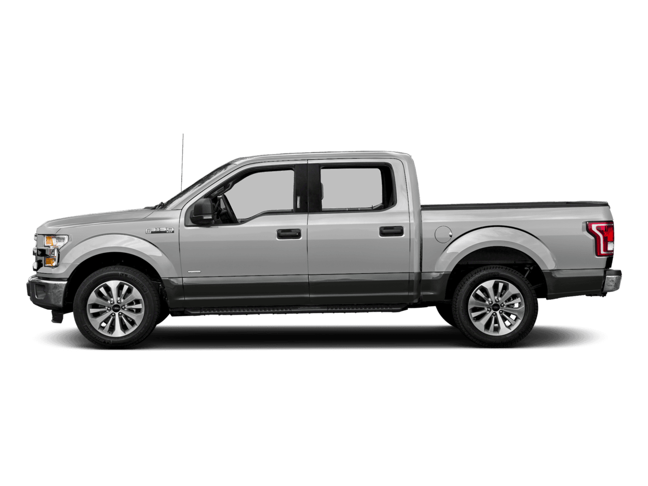 2017 Ford F-150 XLT 2WD SuperCrew 5.5' Box - Profile, facing to the left