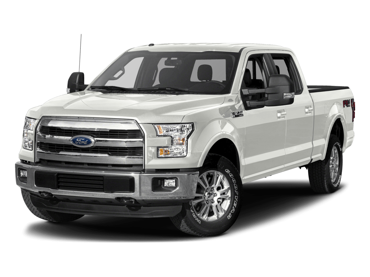 2017 Ford F-150 Lariat 2WD SuperCrew 5.5' Box - Front 3/4, facing to the left