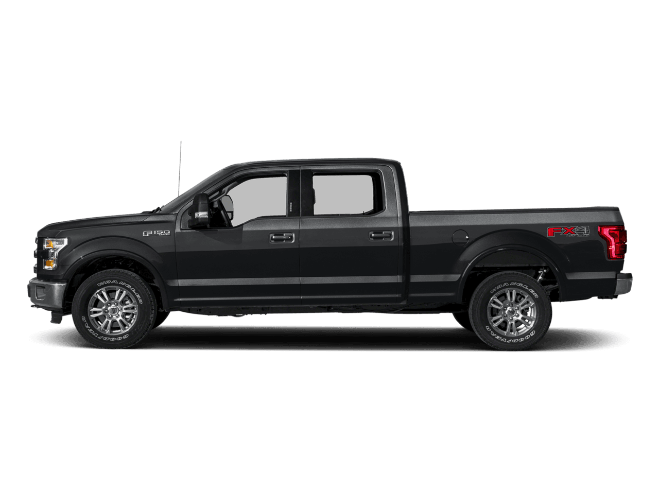 2017 Ford F-150 Lariat 2WD SuperCrew 5.5' Box - Profile, facing to the left