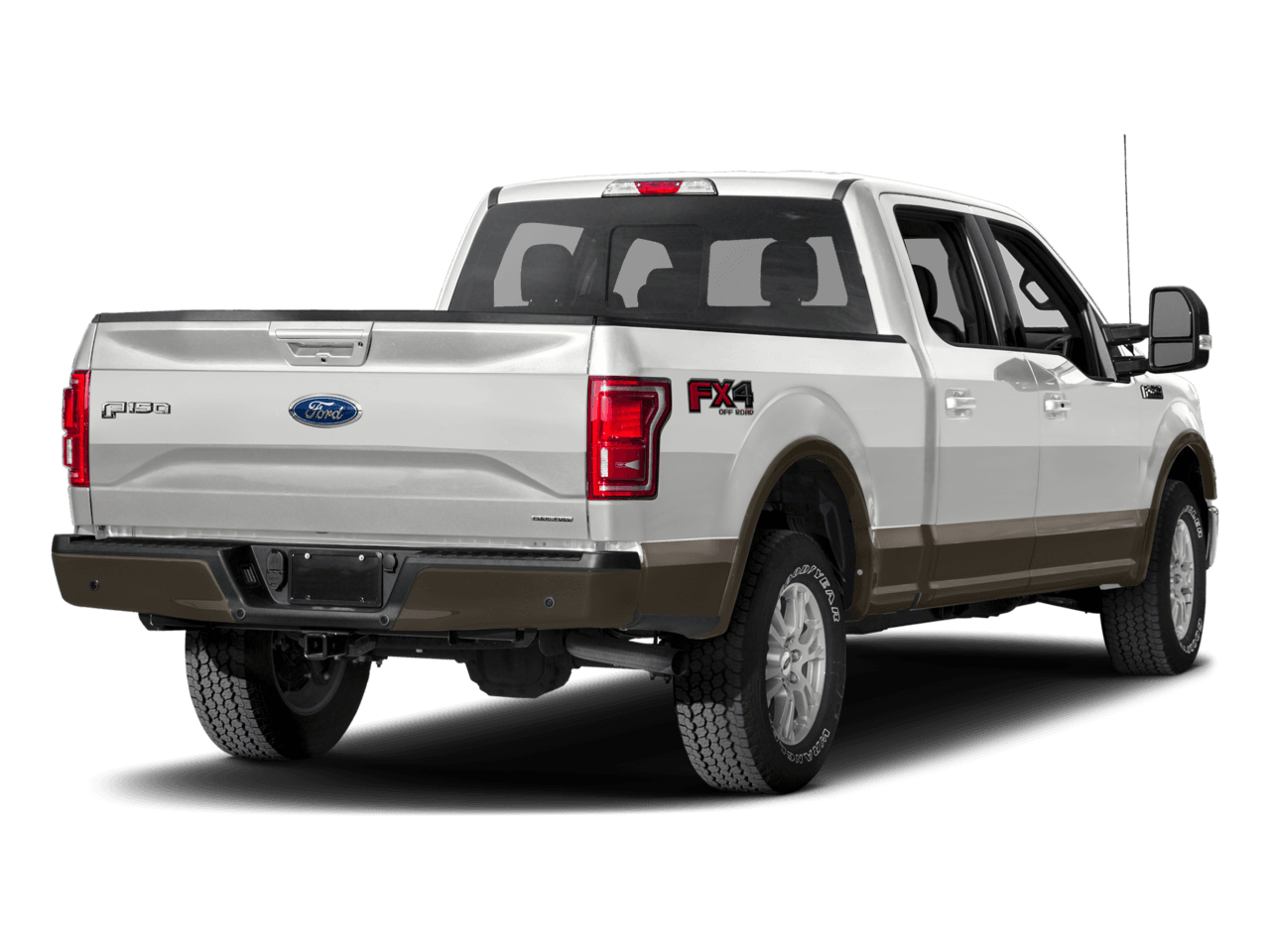 2017 Ford F-150 Lariat 2WD SuperCrew 5.5' Box - Rear 3/4, facing to the right