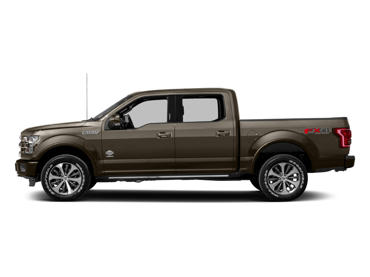 2017 Ford F-150 King Ranch 2WD SuperCrew 5.5' Box - Profile, facing to the left