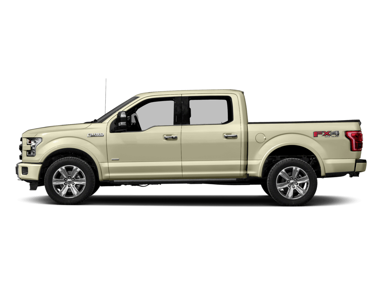 2017 Ford F-150 Platinum 2WD SuperCrew 5.5' Box - Profile, facing to the left