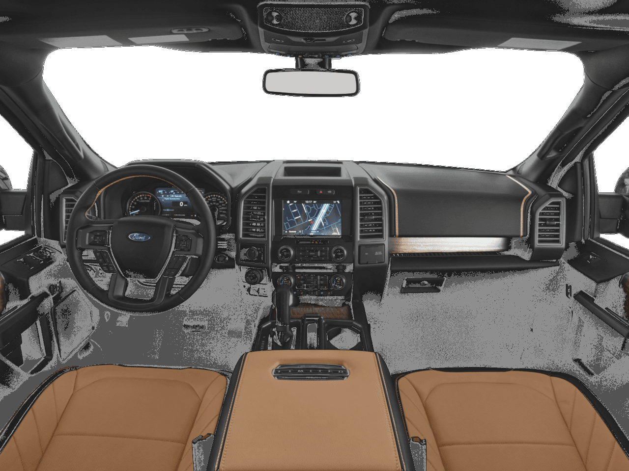 2017 Ford F-150 Limited 2WD SuperCrew 5.5' Box - Interior Full Dash Basic