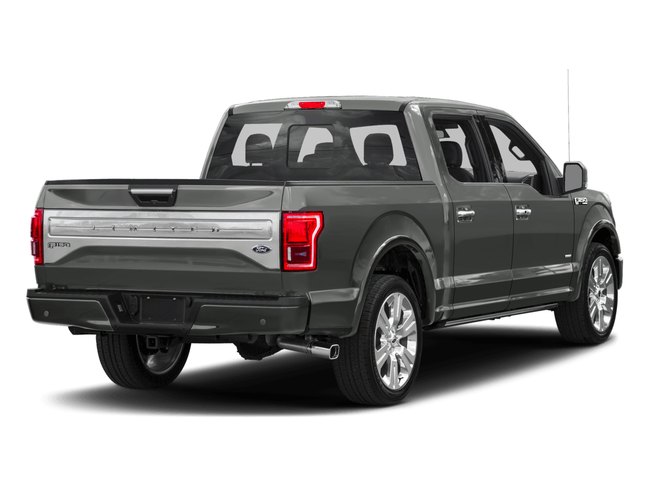 2017 Ford F-150 Limited 2WD SuperCrew 5.5' Box - Rear 3/4, facing to the right