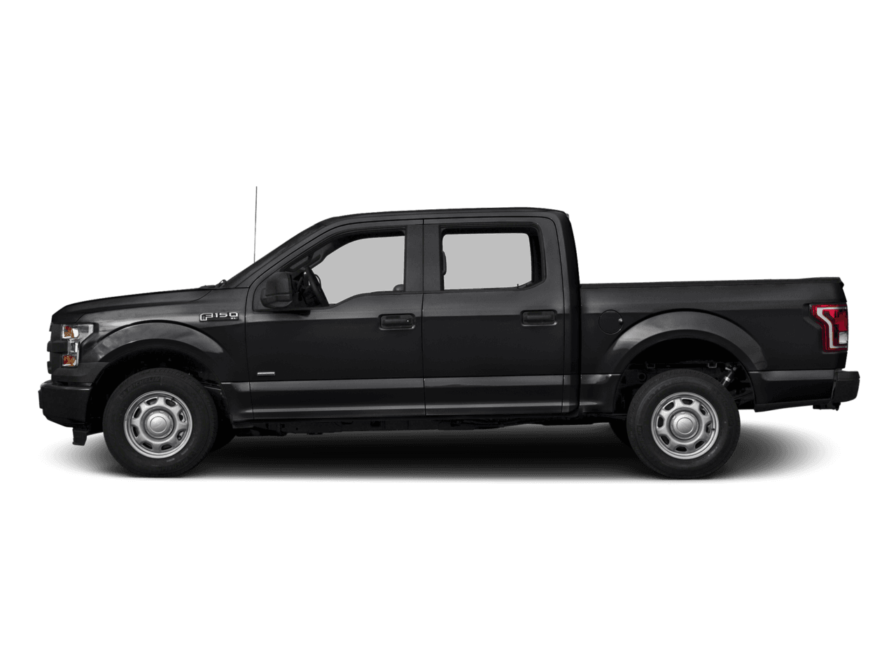 2017 Ford F-150 XL 4WD SuperCrew 5.5' Box - Profile, facing to the left