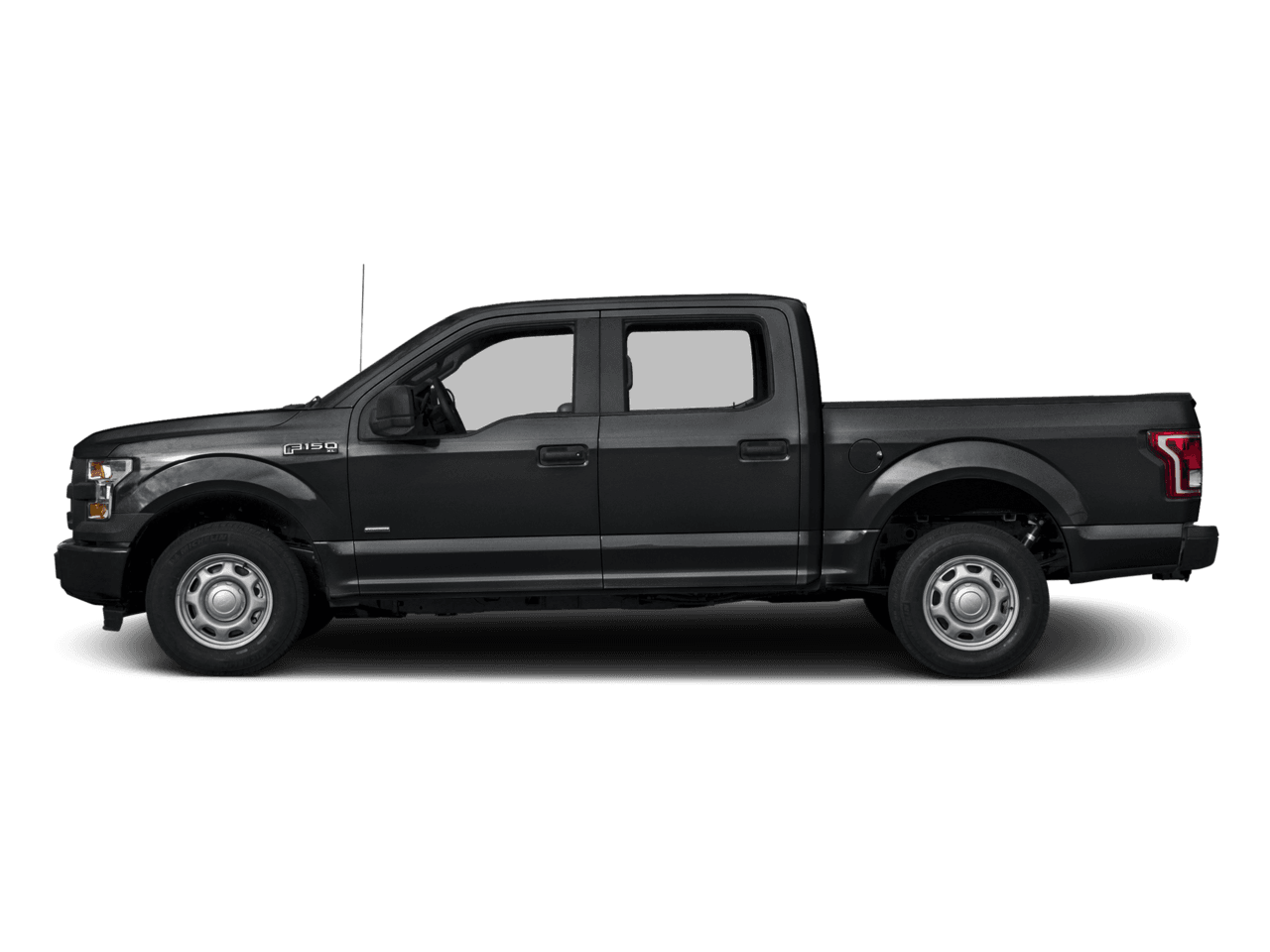2017 Ford F-150 XL 4WD SuperCrew 5.5' Box - Profile, facing to the left
