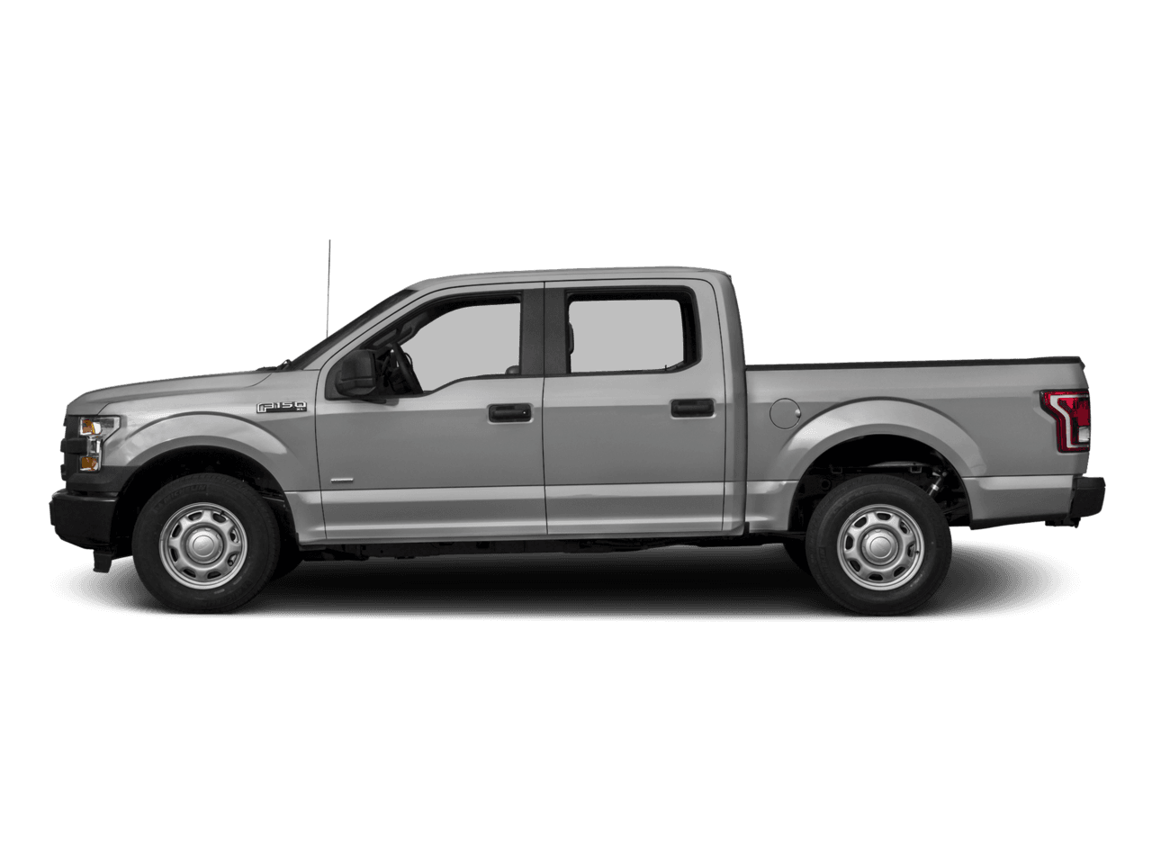 2017 Ford F-150 XL 4WD SuperCrew 5.5' Box - Profile, facing to the left
