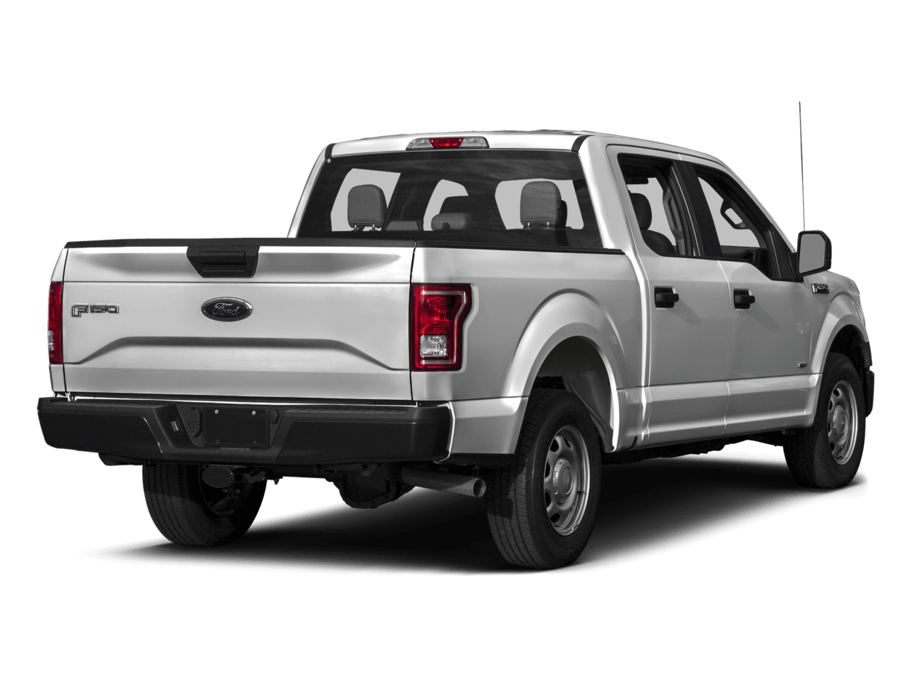 2017 Ford F-150 XL 4WD SuperCrew 5.5' Box - Rear 3/4, facing to the right