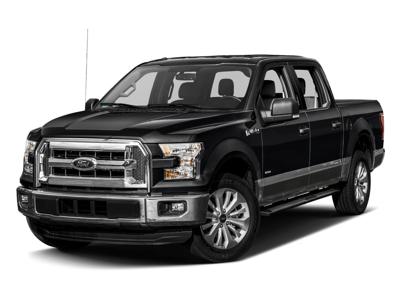 2017 Ford F-150 XLT 4WD SuperCrew 5.5' Box - Front 3/4, facing to the left