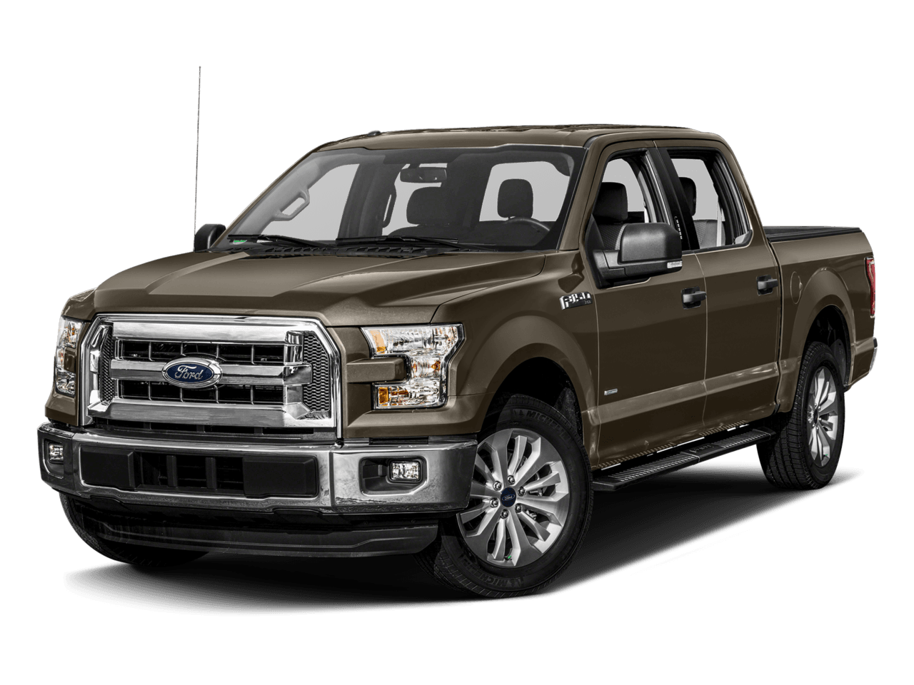 2017 Ford F-150 XLT 4WD SuperCrew 5.5' Box - Front 3/4, facing to the left