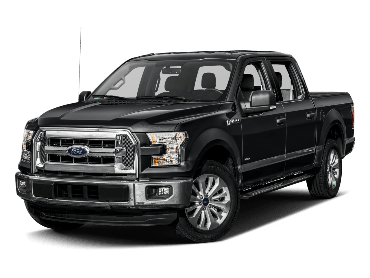 2017 Ford F-150 XLT 4WD SuperCrew 5.5' Box - Front 3/4, facing to the left