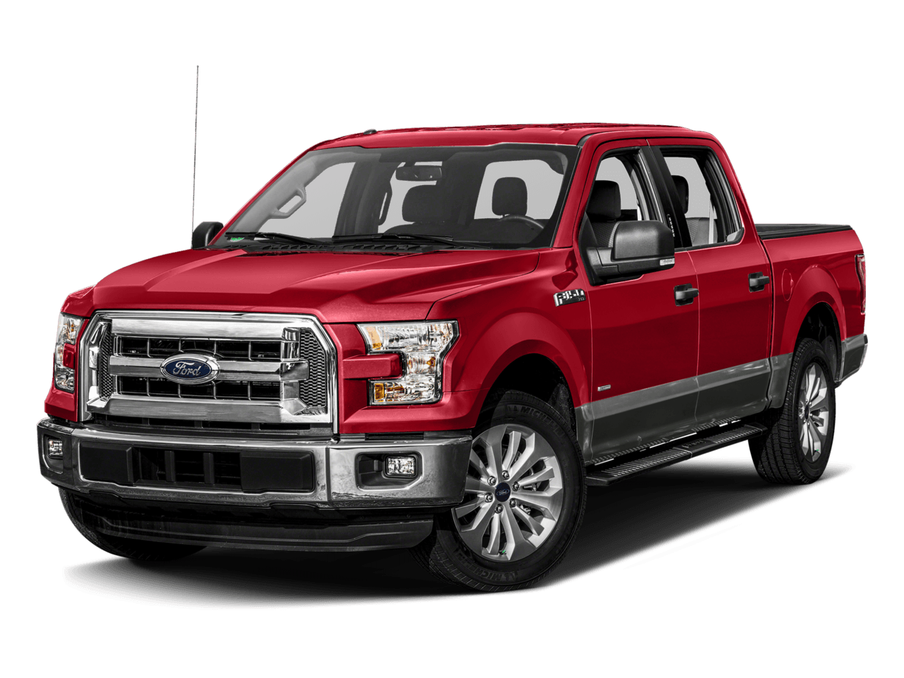 2017 Ford F-150 XLT 4WD SuperCrew 5.5' Box - Front 3/4, facing to the left