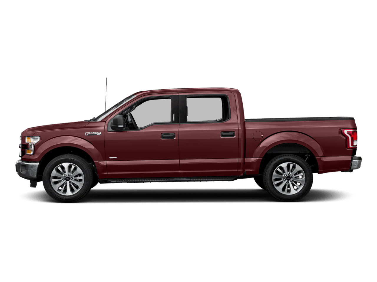 2017 Ford F-150 XLT 4WD SuperCrew 5.5' Box - Profile, facing to the left
