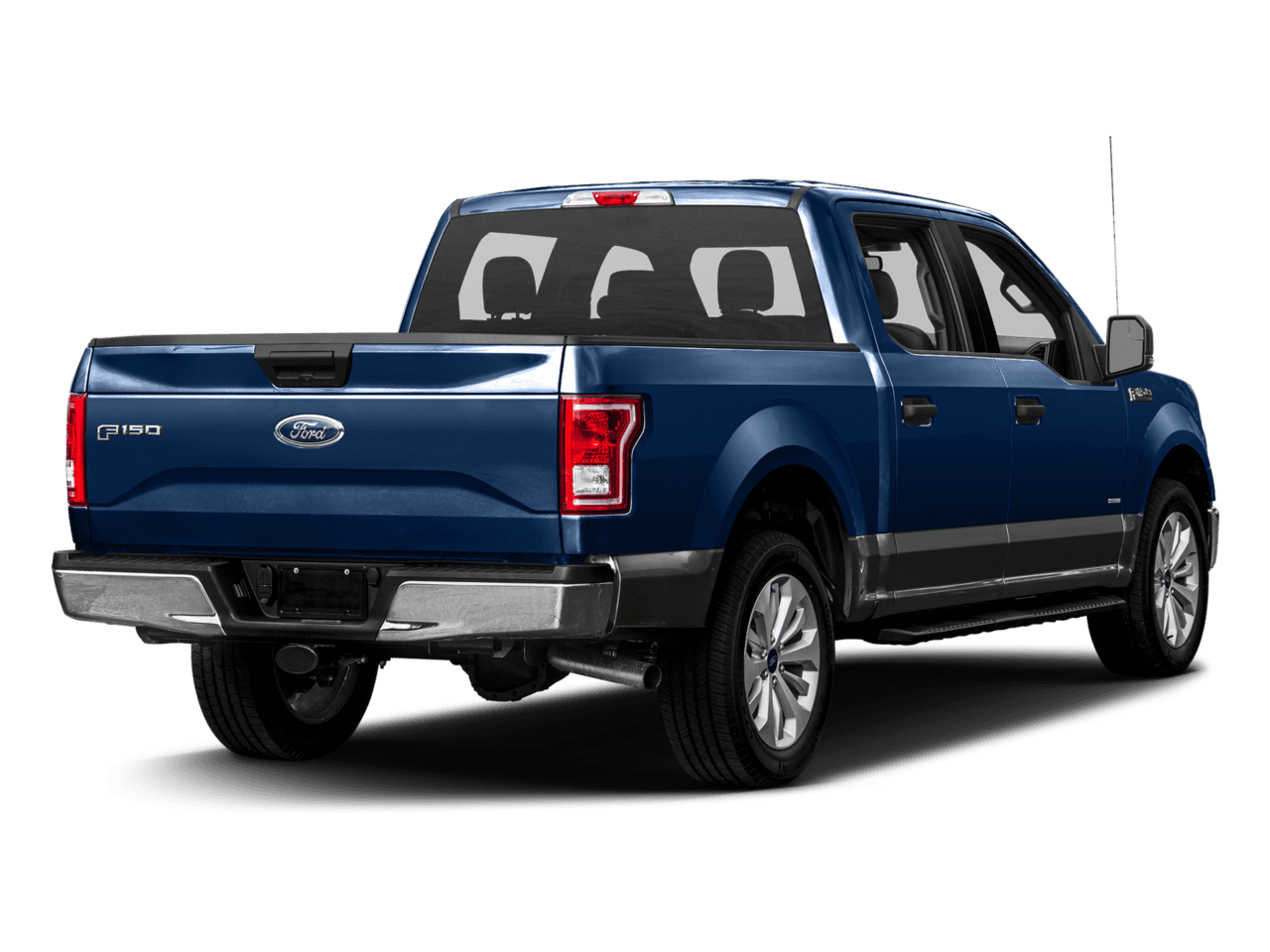 2017 Ford F-150 XLT 4WD SuperCrew 5.5' Box - Rear 3/4, facing to the right