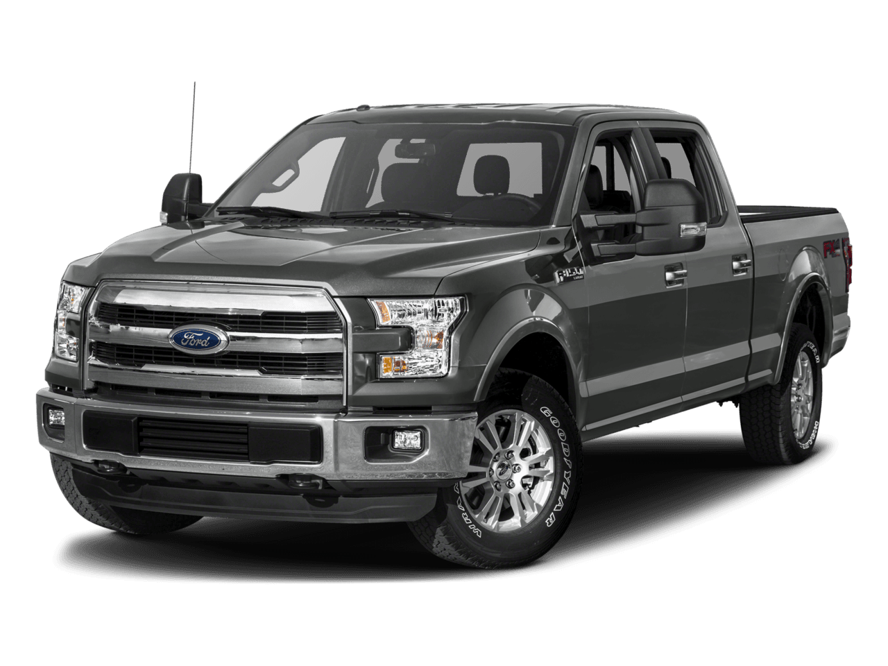 2017 Ford F-150 Lariat 4WD SuperCrew 5.5' Box - Front 3/4, facing to the left